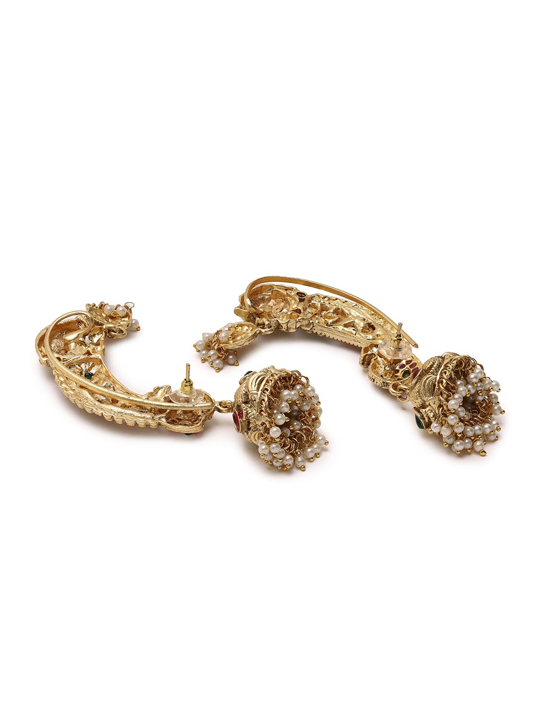 Priyaasi An Intricacies of Bhuta-Inspired Ear Cuffs with Peacock Design (B0CRB7TSLV) Amazon Price History, Amazon Price Tracker