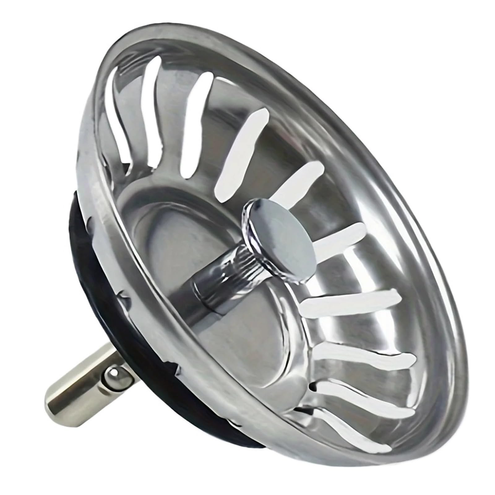 3pcs Stainless Steel Kitchen Sink Filter Plug, Anti-Clogging and Anti-Debris, Efficient Drainage for Bathroom