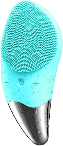 Cepillo de limpieza facial alimentado - Limpieza profunda, exfoliación suave, eliminación de aceite, circulación sanguínea