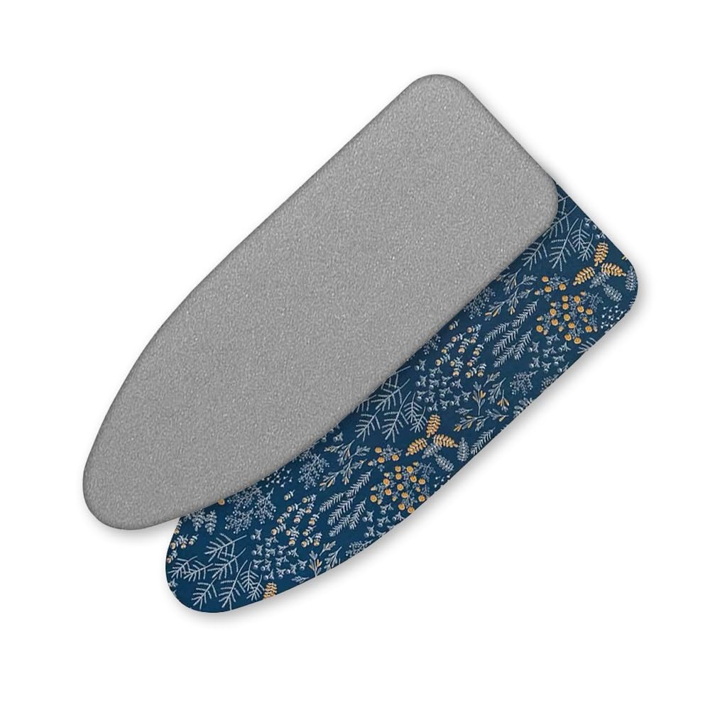 Funda de Repuesto para Tabla de Planchar con Relleno, 33 x 91 cm, Resistente a Quemaduras, Acolchado Grueso, Ajustable, de algodón, fácil instalación (versión Calico)