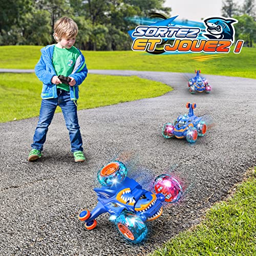 Dislocati Voiture Télécommandée, Jouet Enfant 4 5 6 7 8 9 10 Ans Garcon Cadeaux de Noël Enfants Voiture Tout Terrain Jeux Cadeau Garcon 3 5 6-10 Ans – vue 5