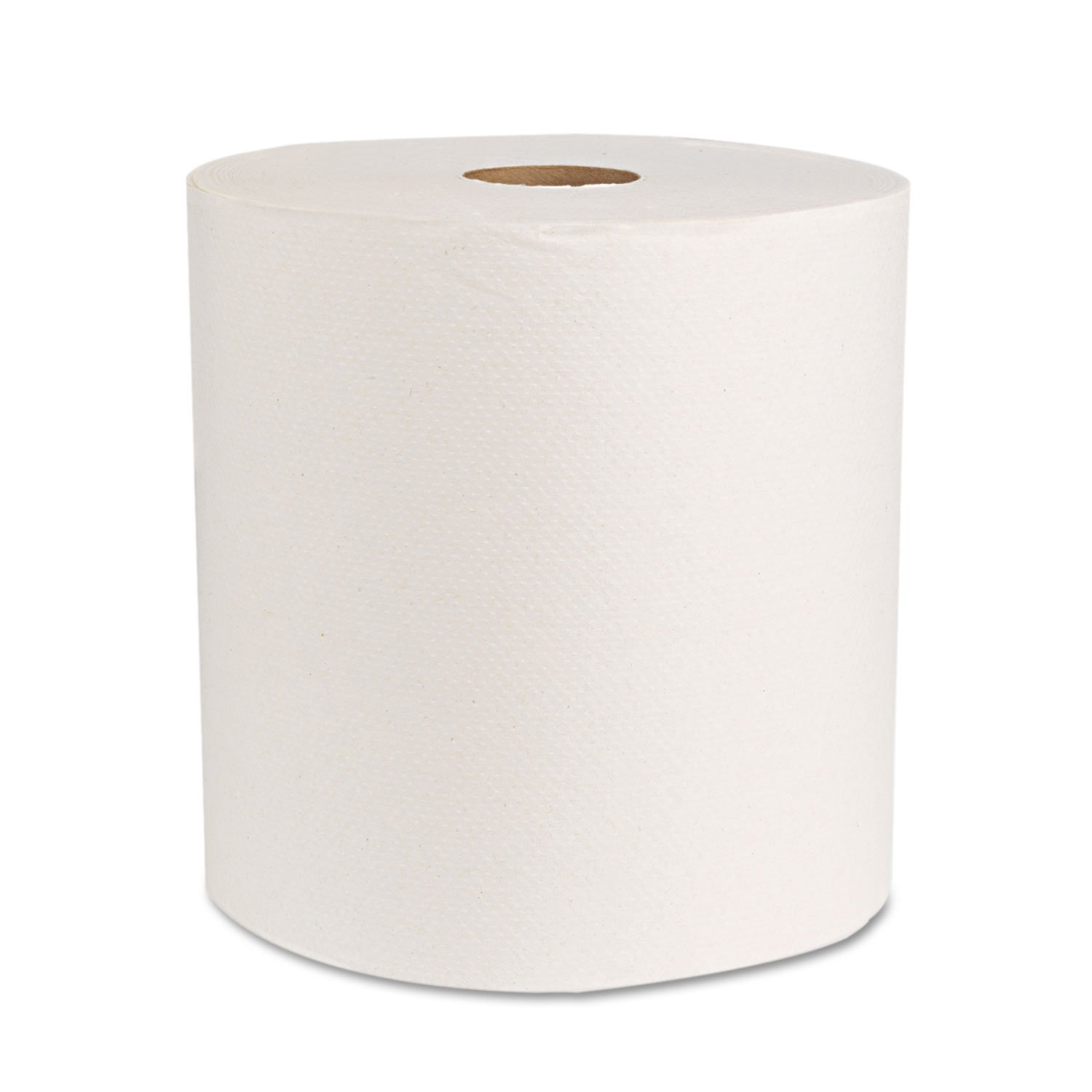 Genuine Joe GJO22700 Hard Wound Roll Towel 800 Length x 7-8 9 Width White Case of 6