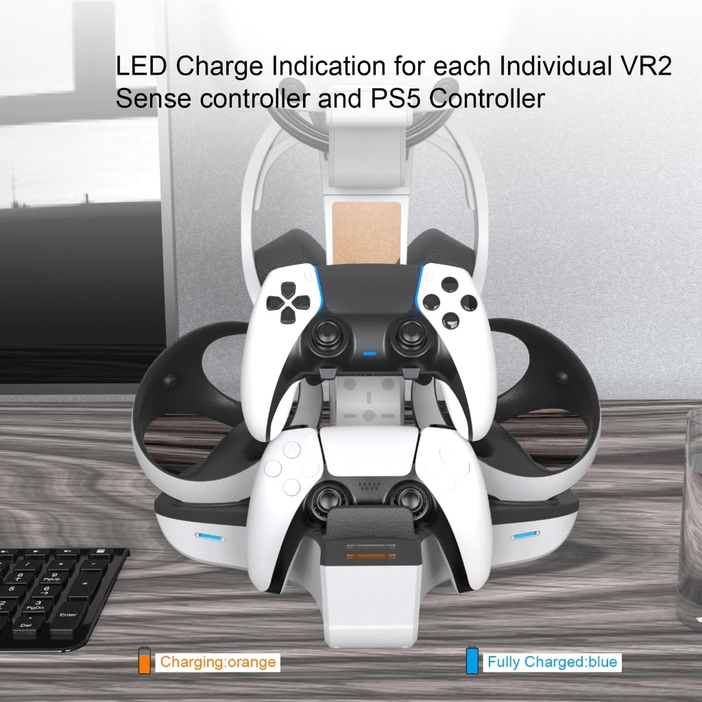 Złącze magnetyczne stacji ładującej do ładowania kontrolera PS VR2/Sense