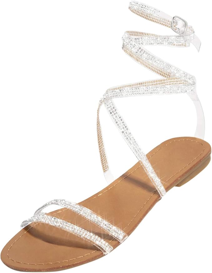 Amazon.com: Glitter Sandals for Women 