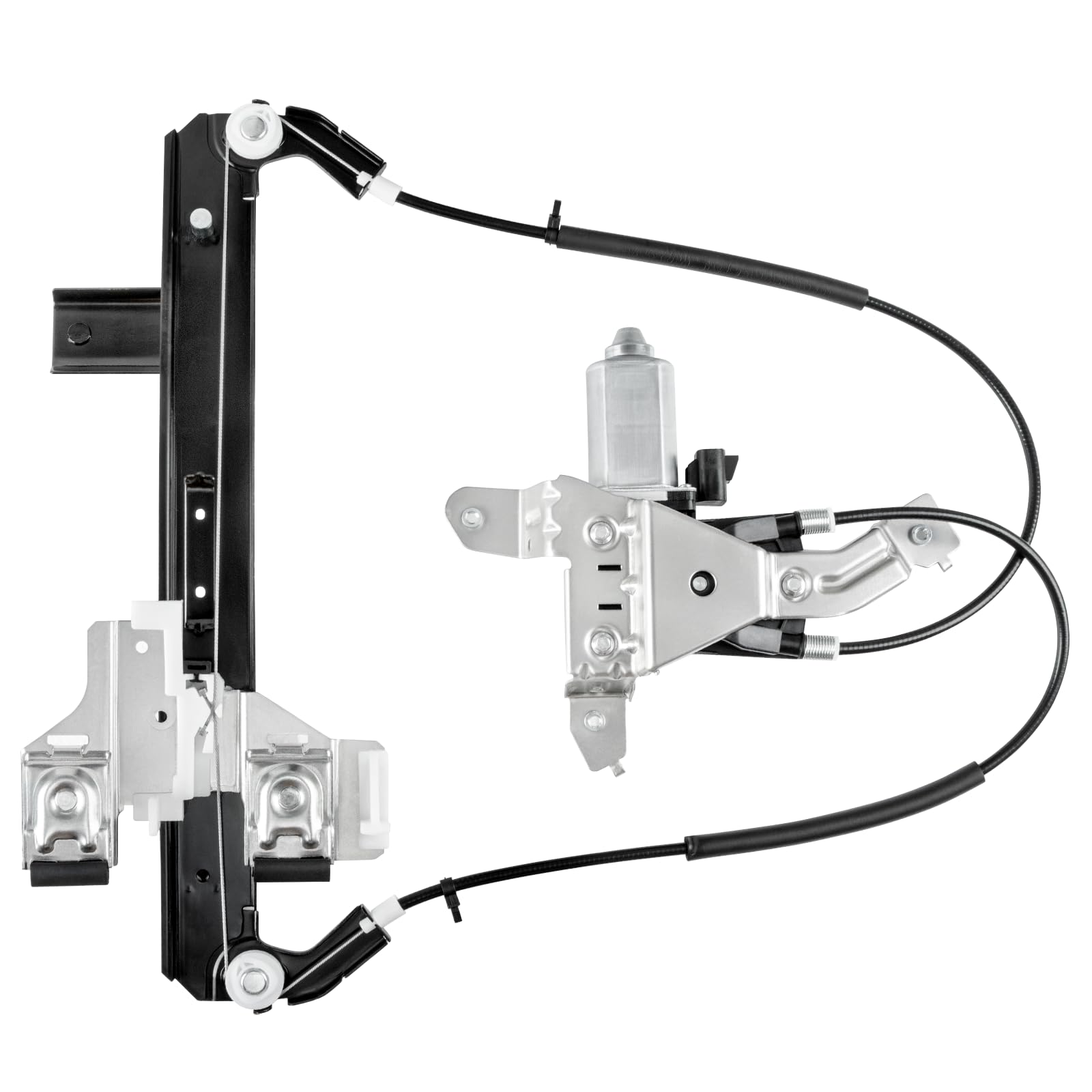748-229 Rear Right Passenger Side Power Window Lift Regulator with Motor Compatible with Chevrolet Tahoe GMC Yukon Cadillac Escalade 2000-2006