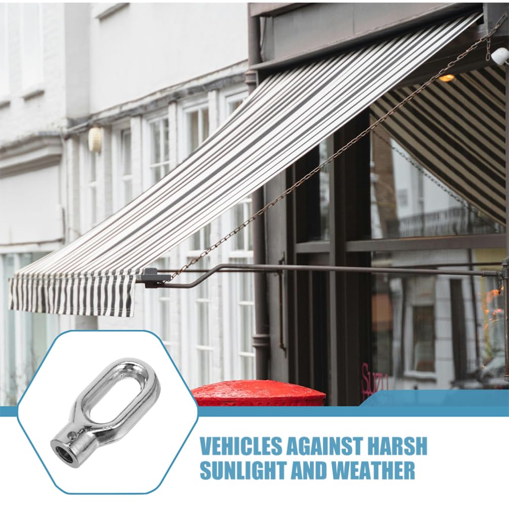 DOITOOL Sztuka Aluminiowego Haka Do Markiz Ręczny Mechanizm Rozkładania Wytrzymała Konstrukcja Do Zastosowań Zewnętrznych Idealny Osłon Przeciwsłonecznych Elegancki Design Ogrodu