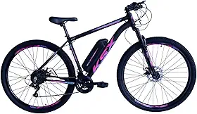 Bicicleta KSX Motor Elétrico 350W 21V Câmbio Especial S. Com Pedal Assistido Aro 29 Quadro Alumínio