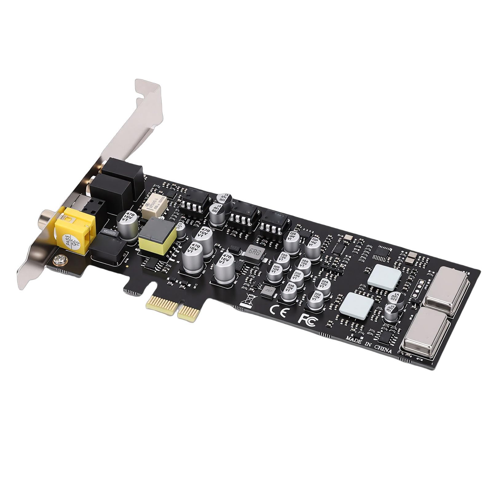 Tosuny HiFi-interne Soundkarte | PCI Express 100 DB SNR Computer-Audiokarte mit Mehreren Schnittstellen