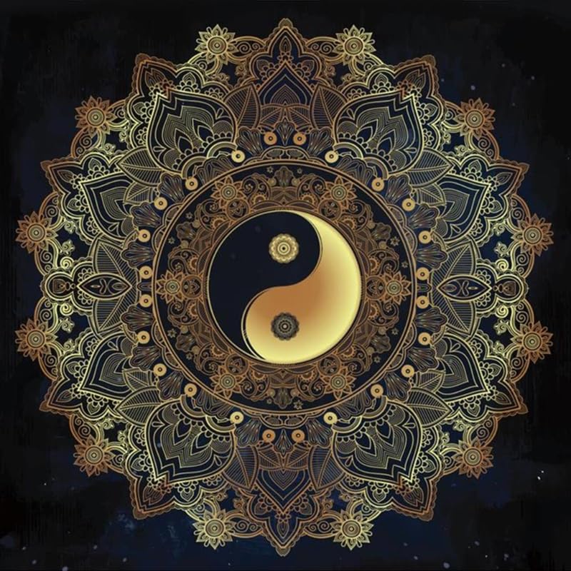 Shinycome Square Shape Pendulum Divinations Mat Altar Tablecloth Board Game Card Pad Table Cloth Metaphysical Board Game Mat Divinations Tablecloth Board Game Table Cloth Mat Tarot Card Mat