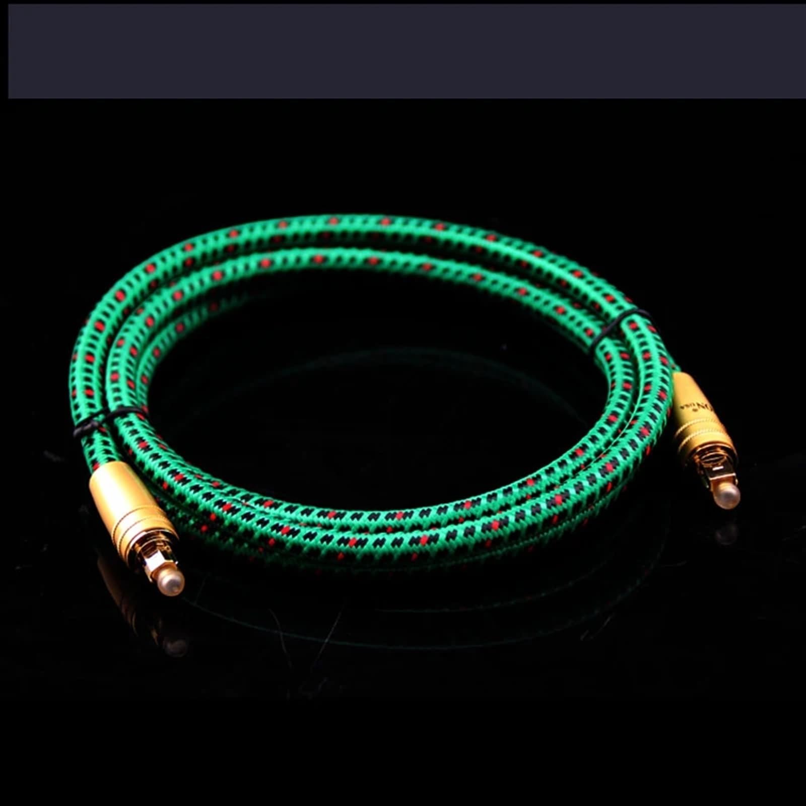 DIYLIVE Hi-Fi LITON/LITON nuevo cable de fibra óptica digital caliente cable de fibra óptica de audio 1 m 1,5 m precio especial (Size : 2m)