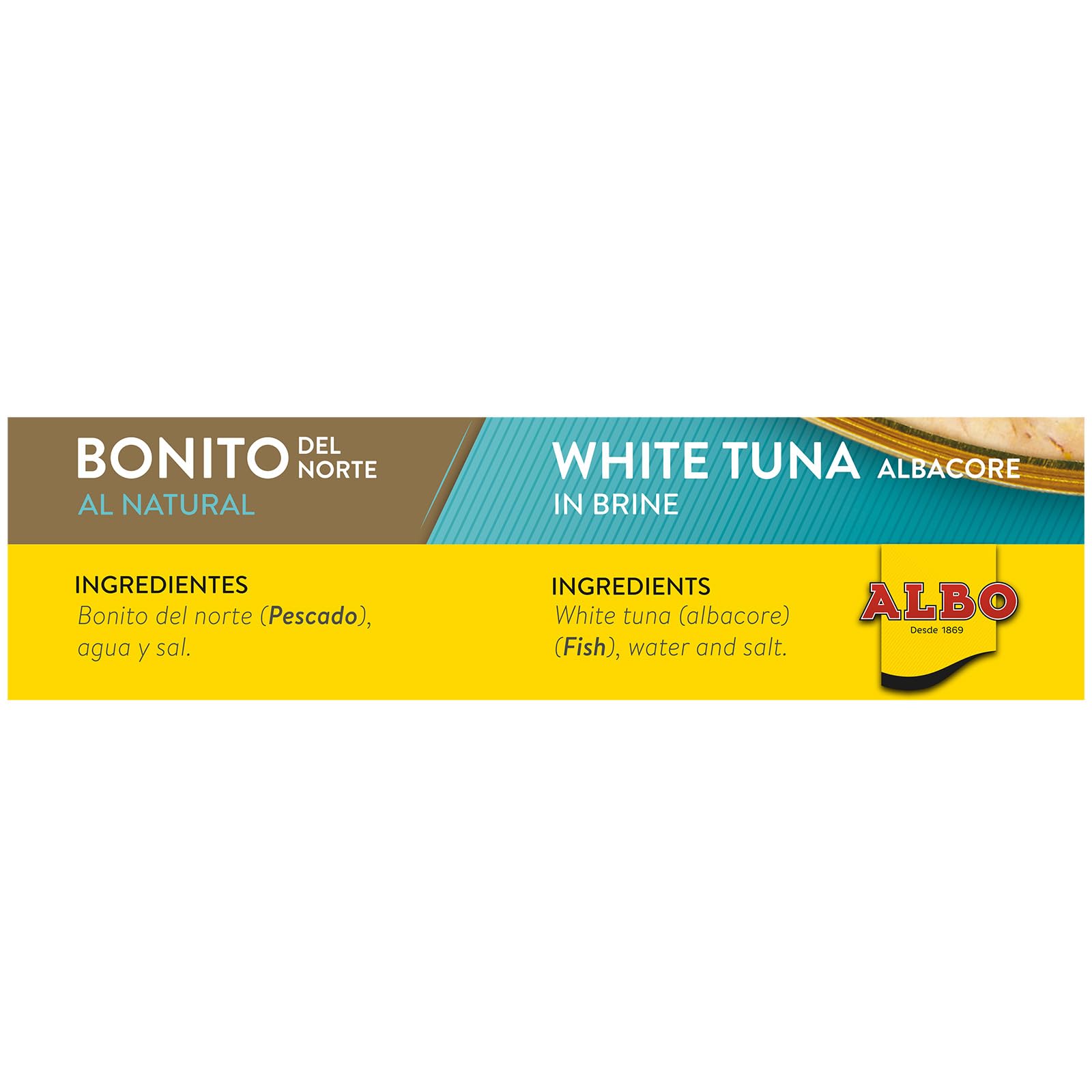 Albo Conserva de Bonito del Norte al Natural, 112 g