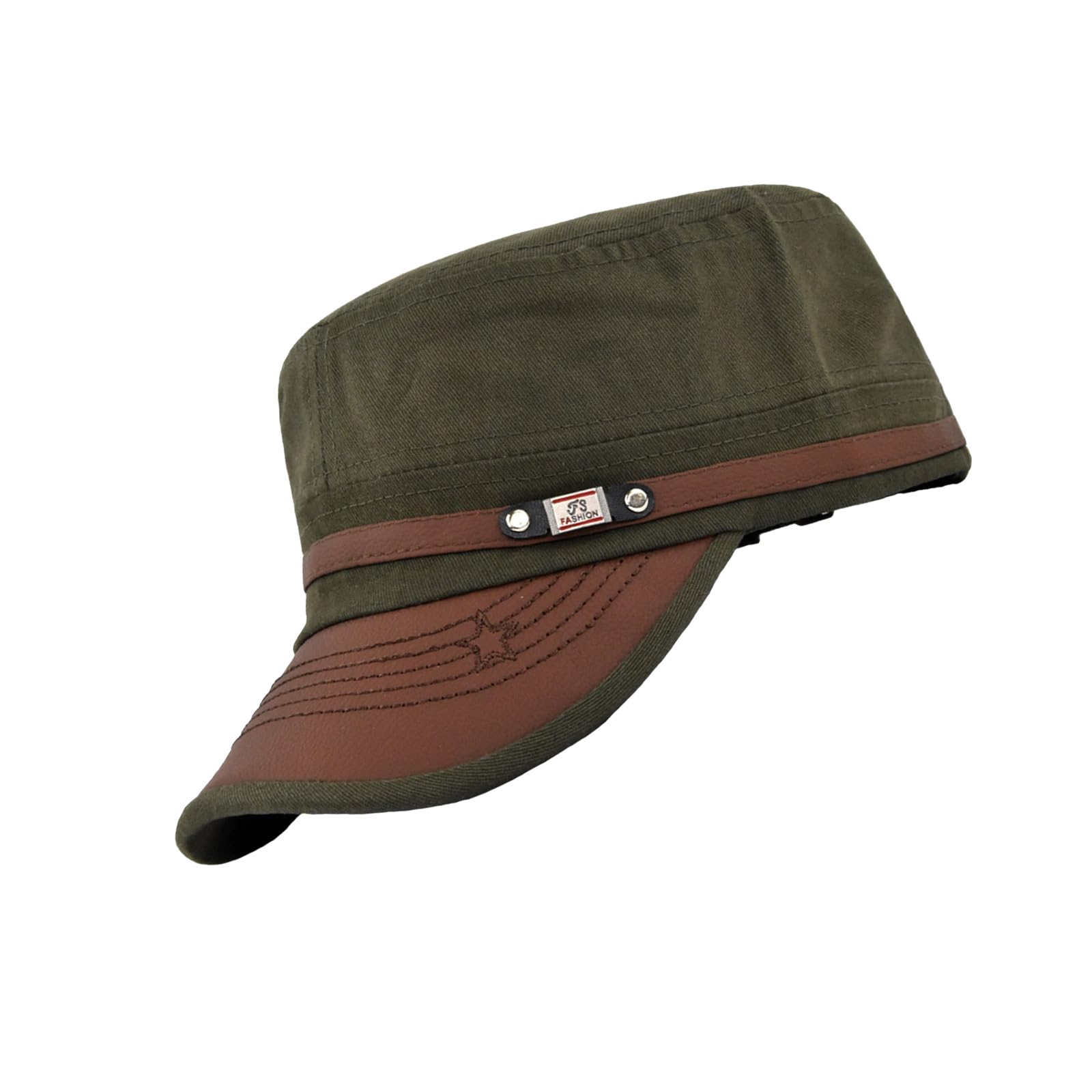 BWANGIAO Classical Flat Top Baseball Cap Adjustable Curved Brims Hat For Men And Women Unisex Design Sport Outdoor Headwear