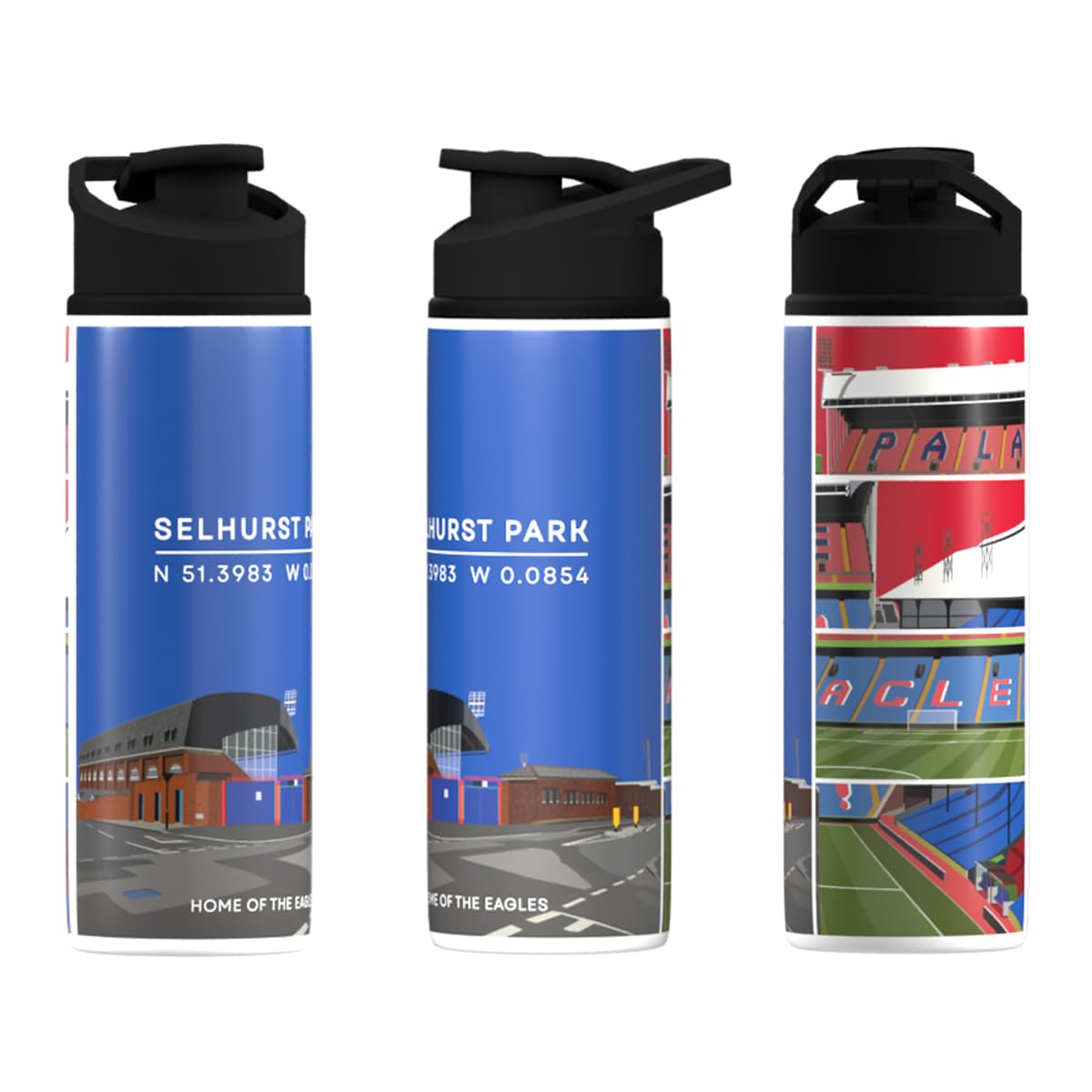 Palace Stadium Selhurst Park Big Mouth Water Bottle (750ml)