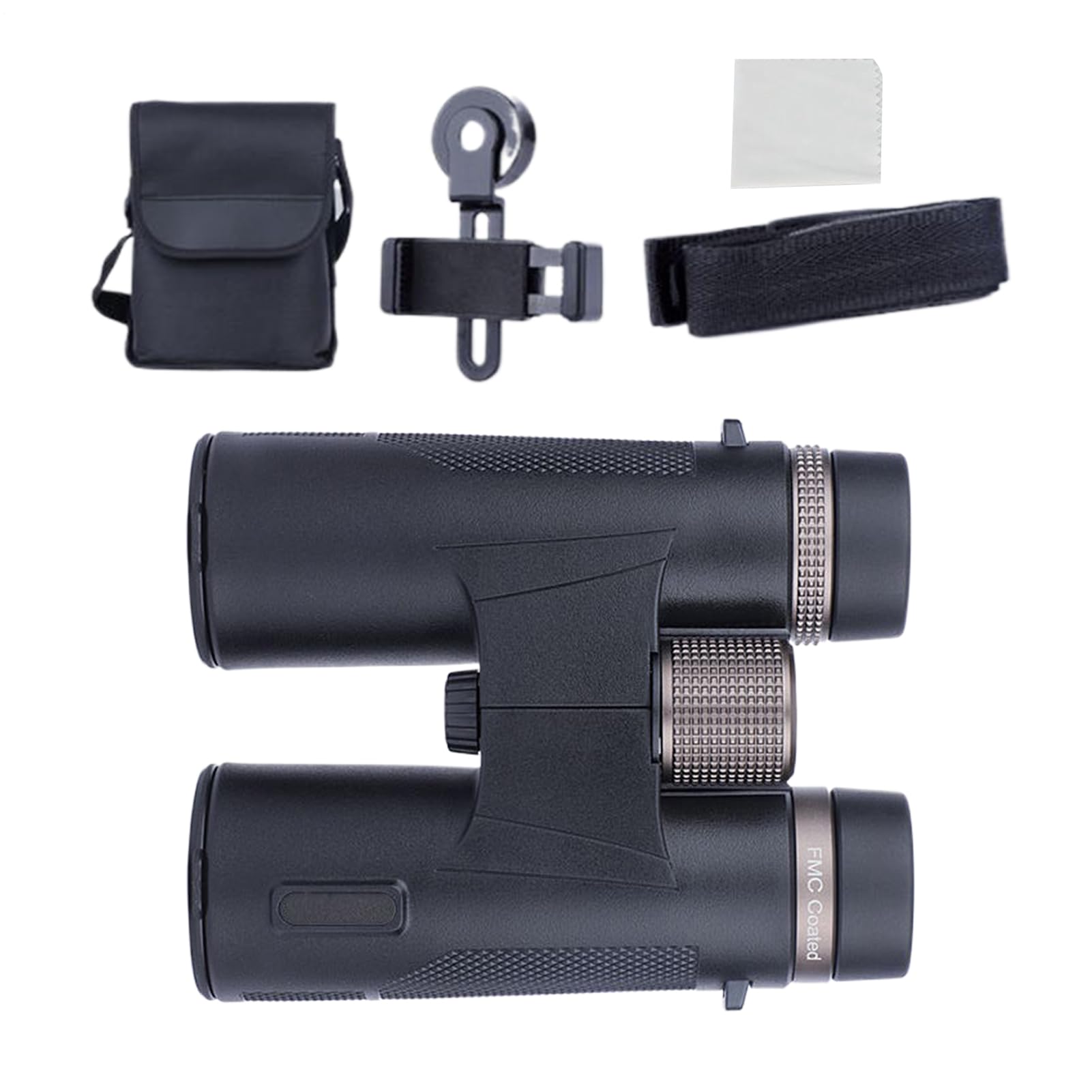 Binocolo Compatto Per Adulti Alta Definizione HD Ingrandimento 12X ED | Binocolo Per Adulti Birdwatching, Caccia, Campeggio, Escursionismo, Concerto, Teatro, Nave Da Crociera