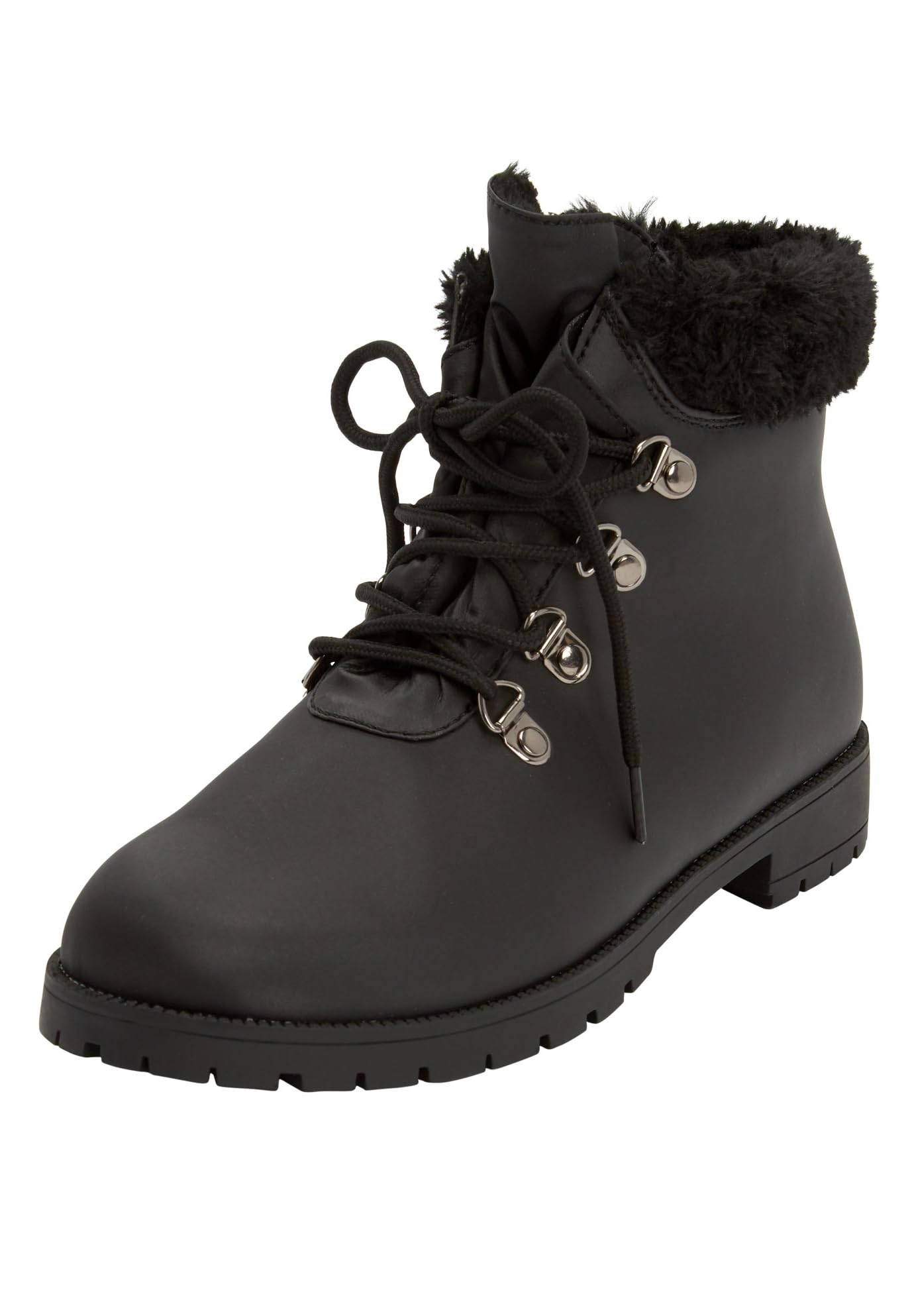 Comfortview Womens Wide Width The Vylon Hiker All-Weather Bootie