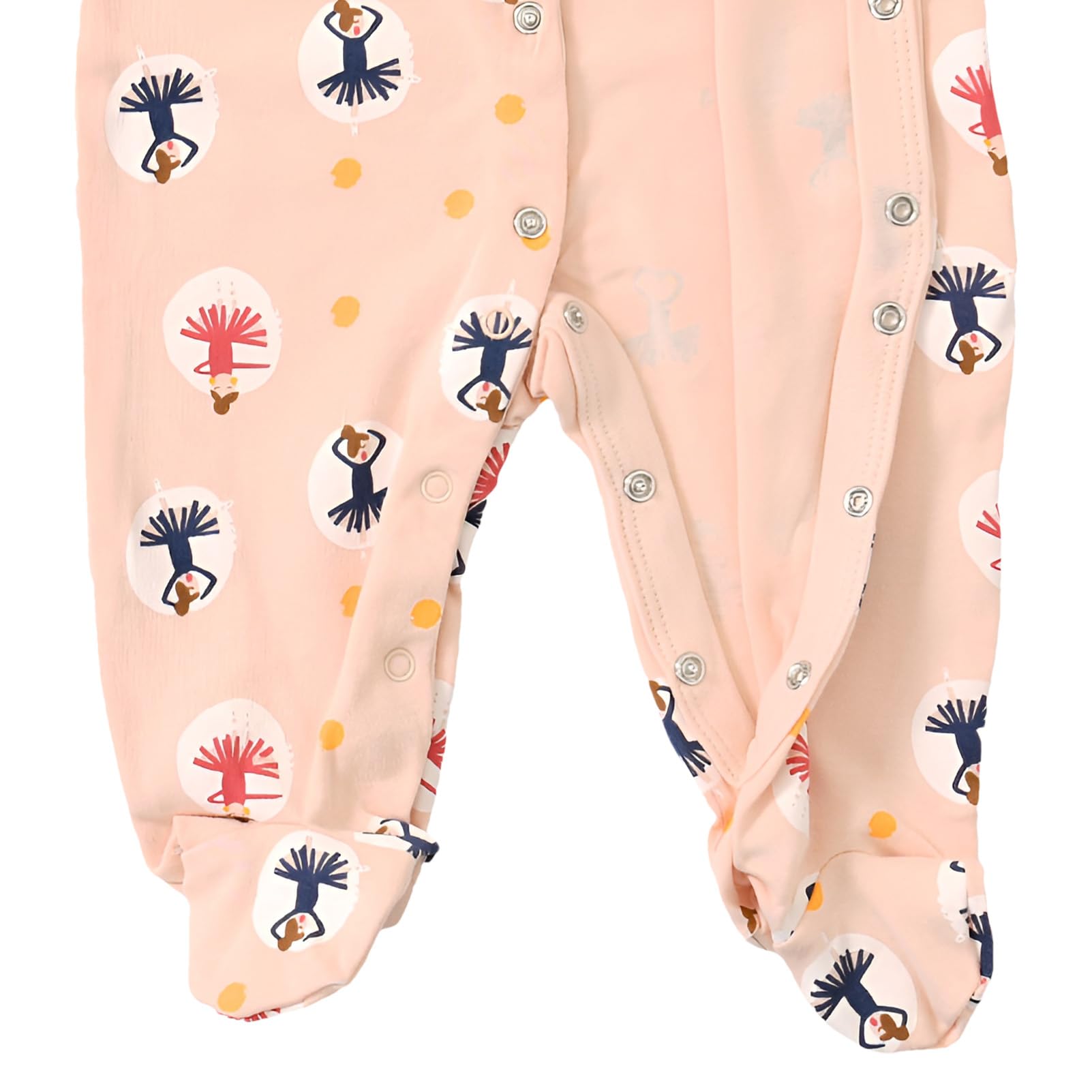amropi Baby Mädchen Schlafstrampler 3er Pack Jungen Pyjamas Baumwolle Overalls Strampler für 0-12 Monate