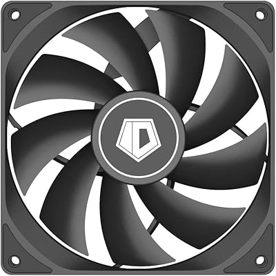 アイネックス(AINEX) ケース用ファン 120mm PWMタイプ XF-12025-SD-K PCケース用ファン 12cm 12cm 25mm デスクトップ …