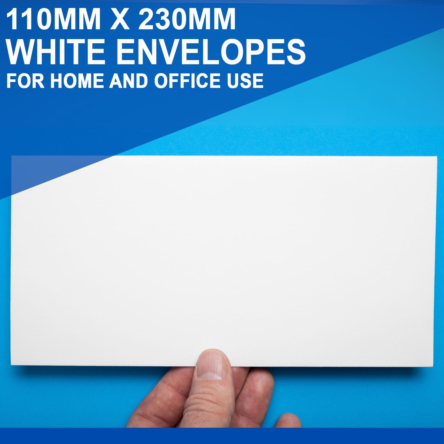 200 White DL/Letter Size Self Seal Plain Paper Envelopes 120 X 210mm