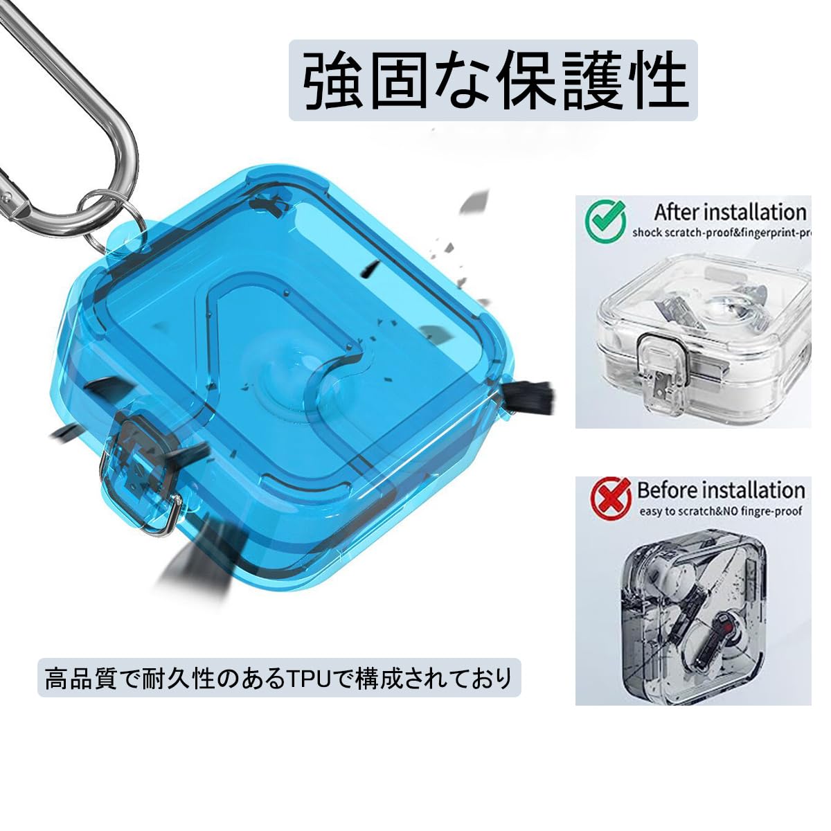 Nothing Ear (2) ワイヤレスイヤホン ケース付き Amazon | For Nothing EAR（2） ケース 専用 収納カバー全面保護