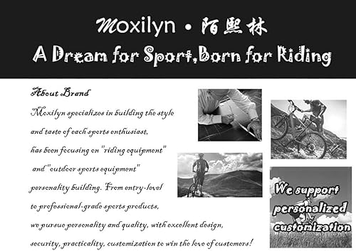 Miniatura 4 de MOXILYN Pantalones cortos de ciclismo para hombre, mallas de ciclismo transpirables UPF 50+, compresión acolchada 9D, excelente rendimiento