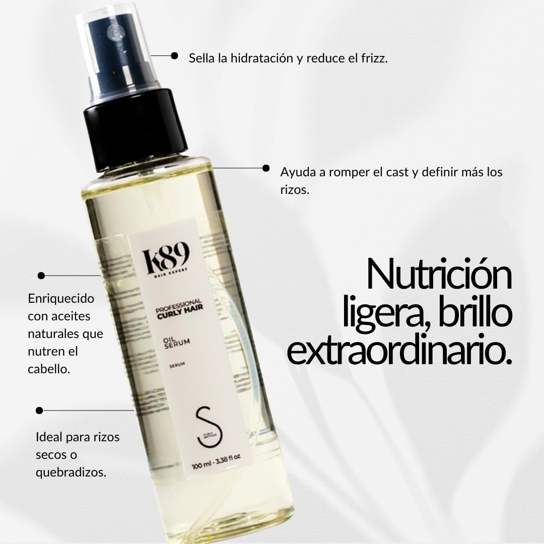 K89 Profesional Curly Hair Oil Serum 100ml