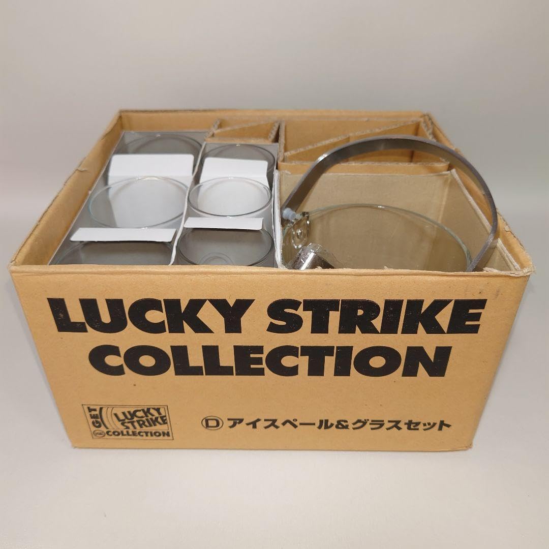 Amazon.co.jp: lucky strike ラッキーストライク アイスペールグラス 