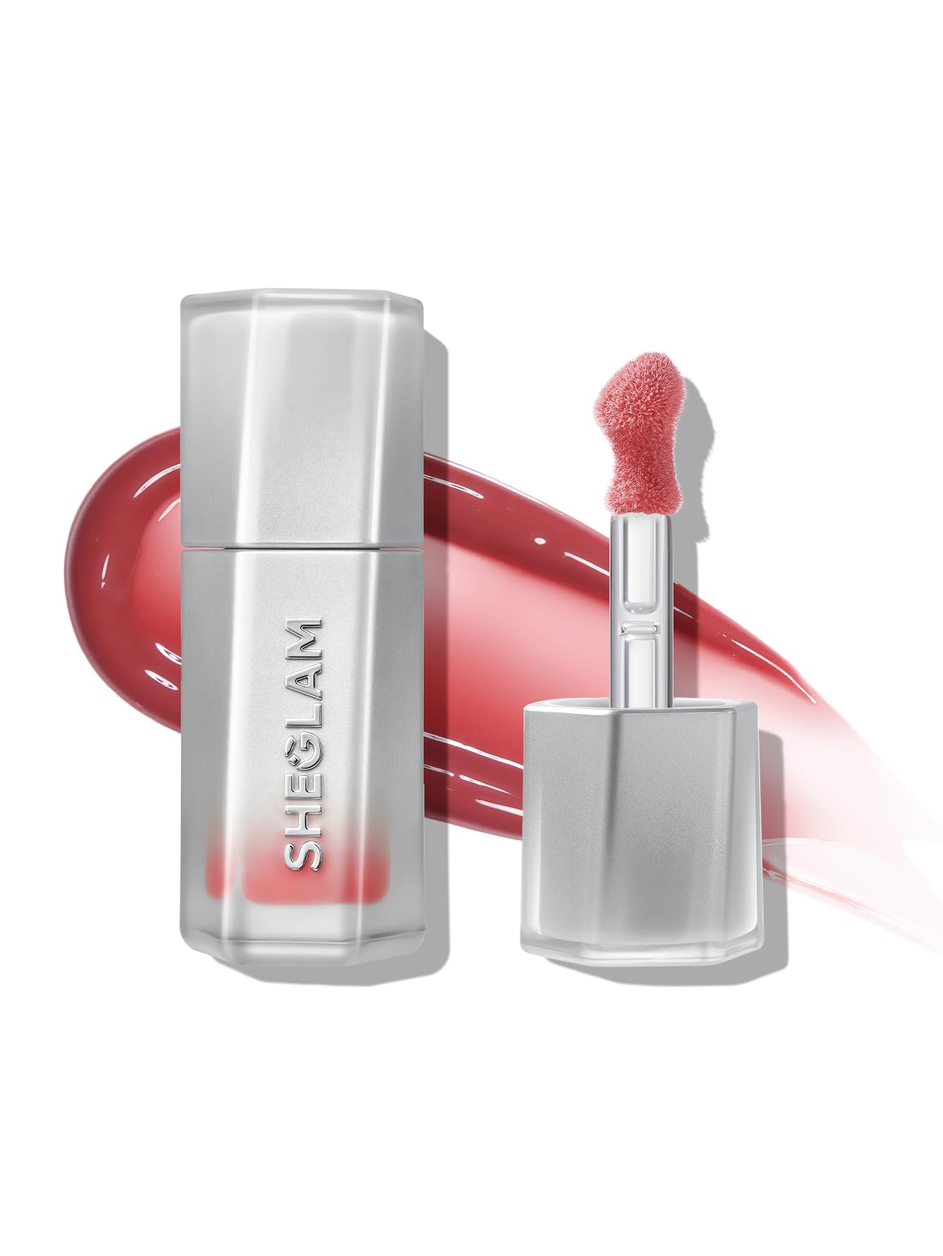 SHEGLAM Glass Lock Air Gloss High Shine Finish Moisturizing Lip Gloss-Make lt Pop