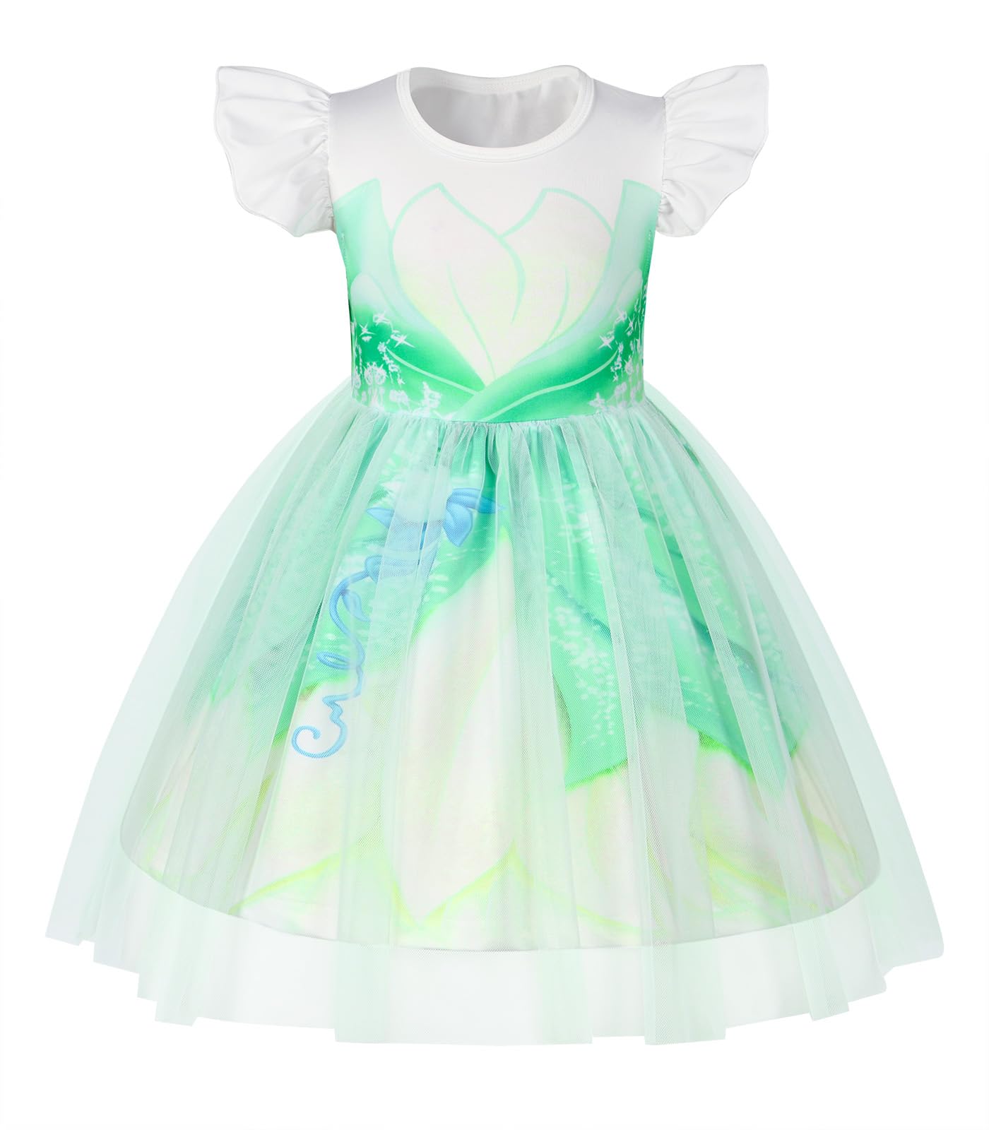 HenzWorld Princess Dress up for Girls Birthday Party Outfits Halloween Costumes for Kids Princess Costumes Tulle Tutu Dress