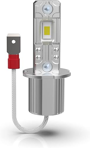 Miniatura 3 de Unifizz 1 par de bombillas para faros delanteros H1 LED 60 W 12 V 4000 LM reemplazo delantero lámpara kit coche luz blanca brillante