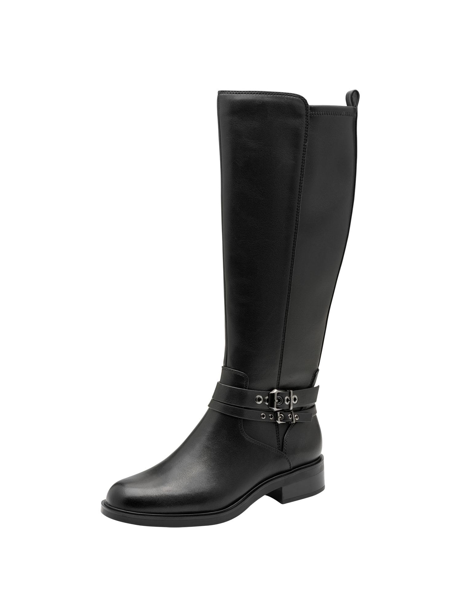 Tamaris Women's Flat Boots, black, 39 EU