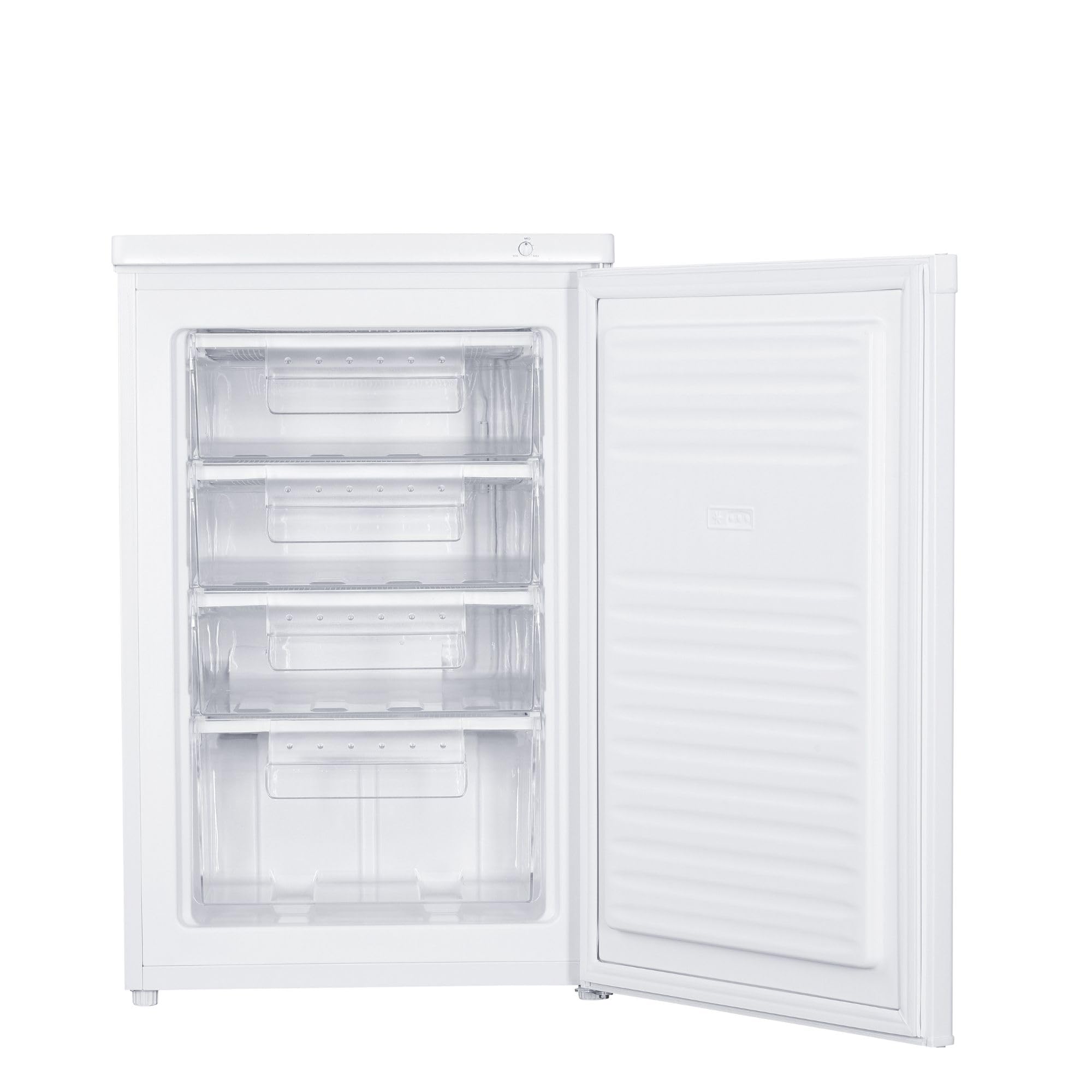 Under Counter Freezer - 91L Freezer, 85CM Height, 55CM Width, Quiet 40 dB Operation, Freestanding Design, White, Ideal For Smaller Homes & Apartments - RF01UCFR91W01 - 3