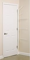 Vista 4 de Household Essentials Hinge-It Clutterbuster Valet - Toallero familiar, color blanco