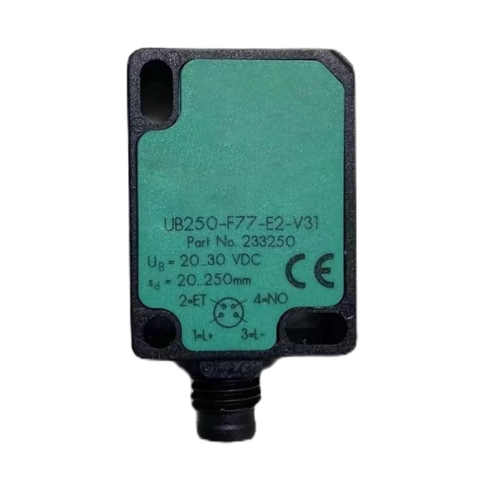 Capteur ultrasonique UB250-F77-E2-V31 233250 de proximité M8 industriel