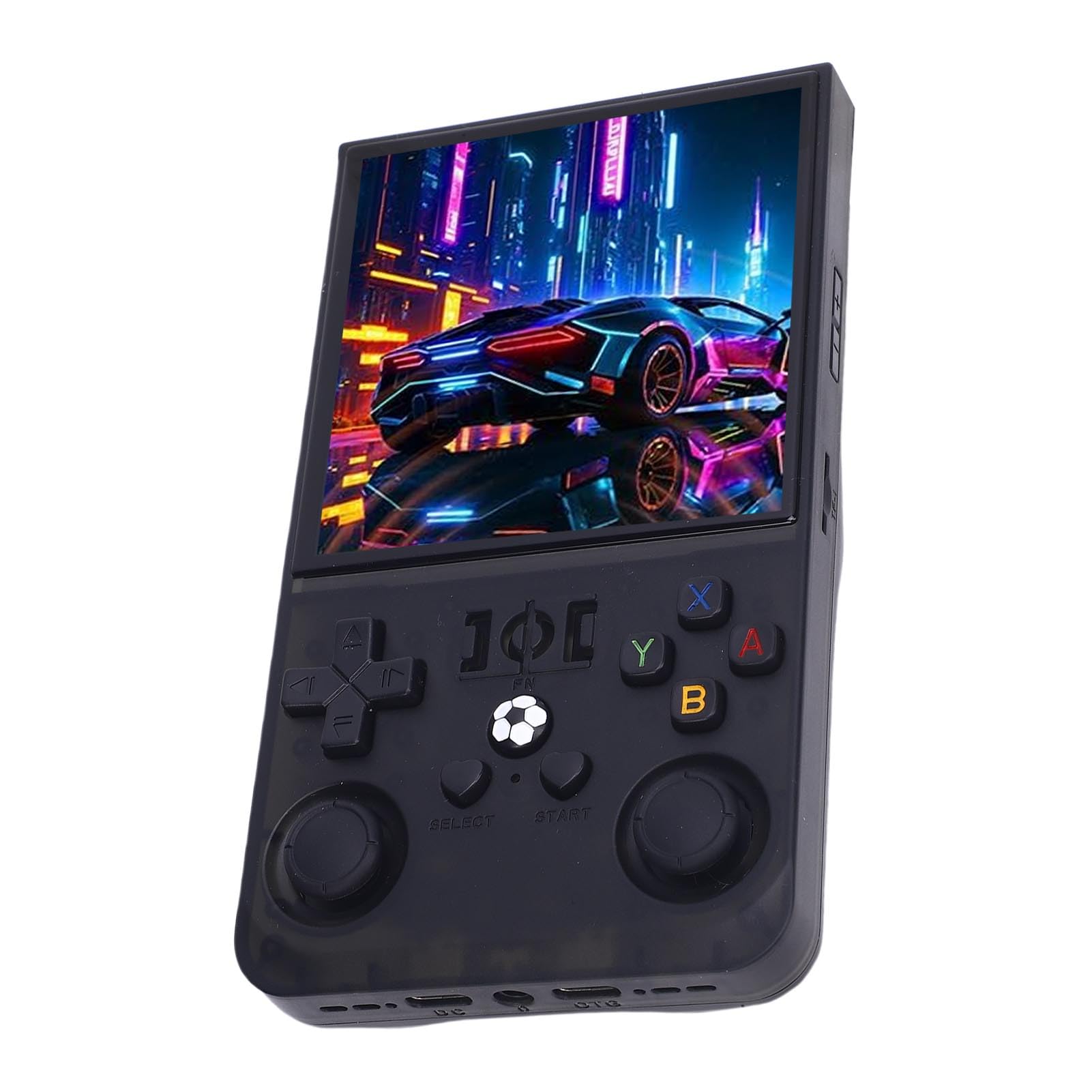 GOWENIC Consola de Juegos Retro de Código Abierto, Pantalla de 4,0 Pulgadas 720x720 |Reproductor de Vídeo Portátil RK3326 con Batería de 4000 MAh para Viajes (64G)