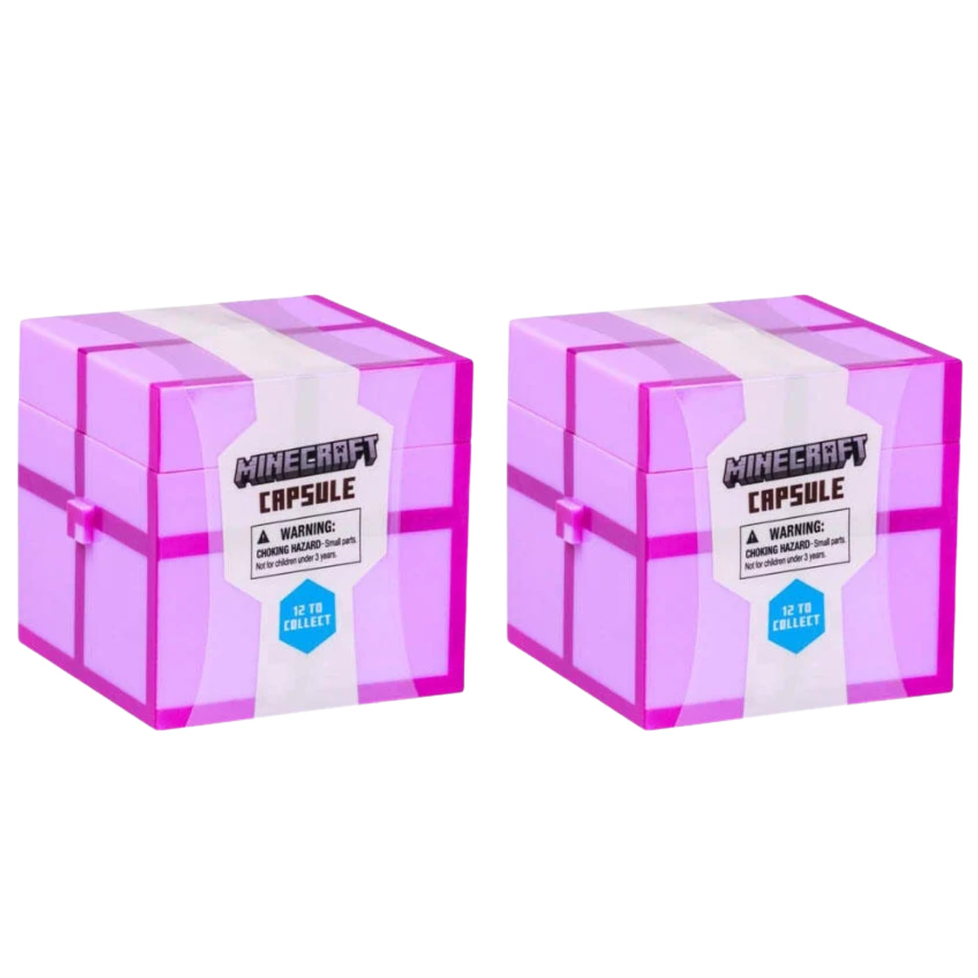 Minecraft Character Blind Bag Figures & Animals Capsule Twin Pack Pink — image 1
