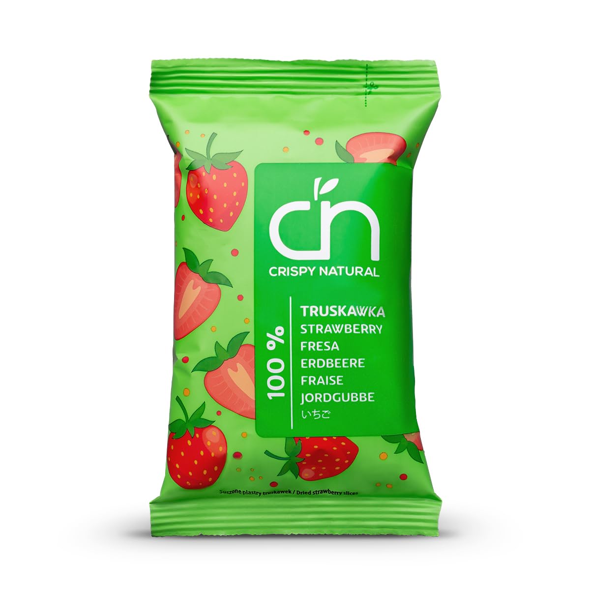 Crispy Natural Pack de Snacks de Frutas Secas | Manzana | Pera | Melocotón | Fresa | Sin Azúcar Añadido