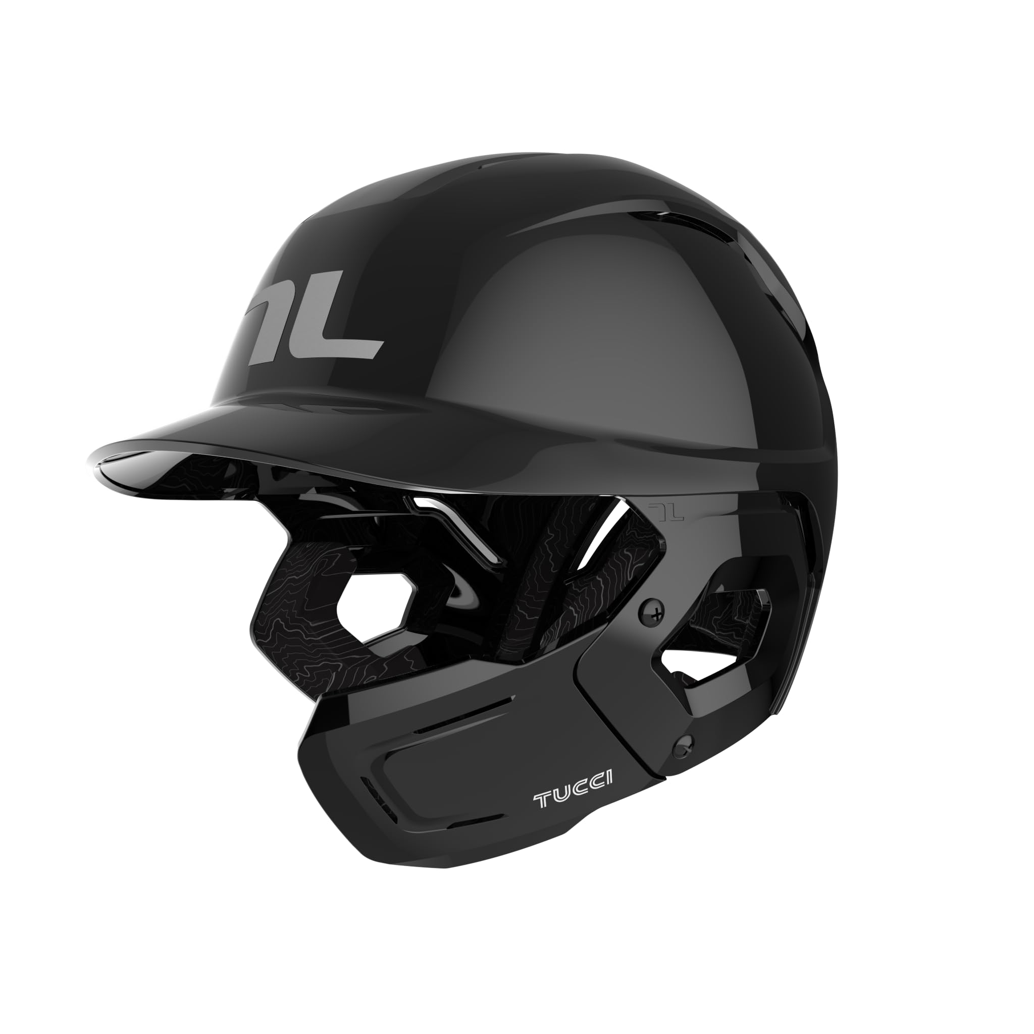 Tucci Potenza Batting Helmet with Jaw Flap