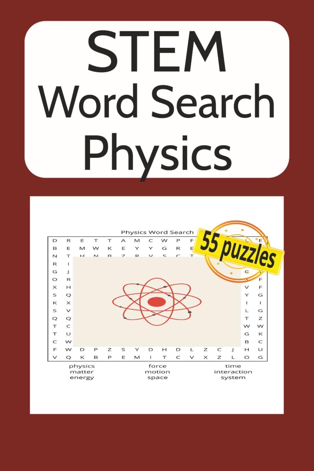 STEM Word Search Physics