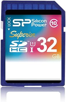Silicon Power SP 32GB Micro SD Classe 10 Con Adattatore – Velocità 85MB/s Per Smartphone E Reflex
