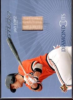 Javy Lopez Card 2005 Studio Diamond Cuts Bat #5