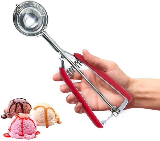 Ice Cream Scoop,Cookie Scoops for Baking,Stainless Steel 30ml/1OZ