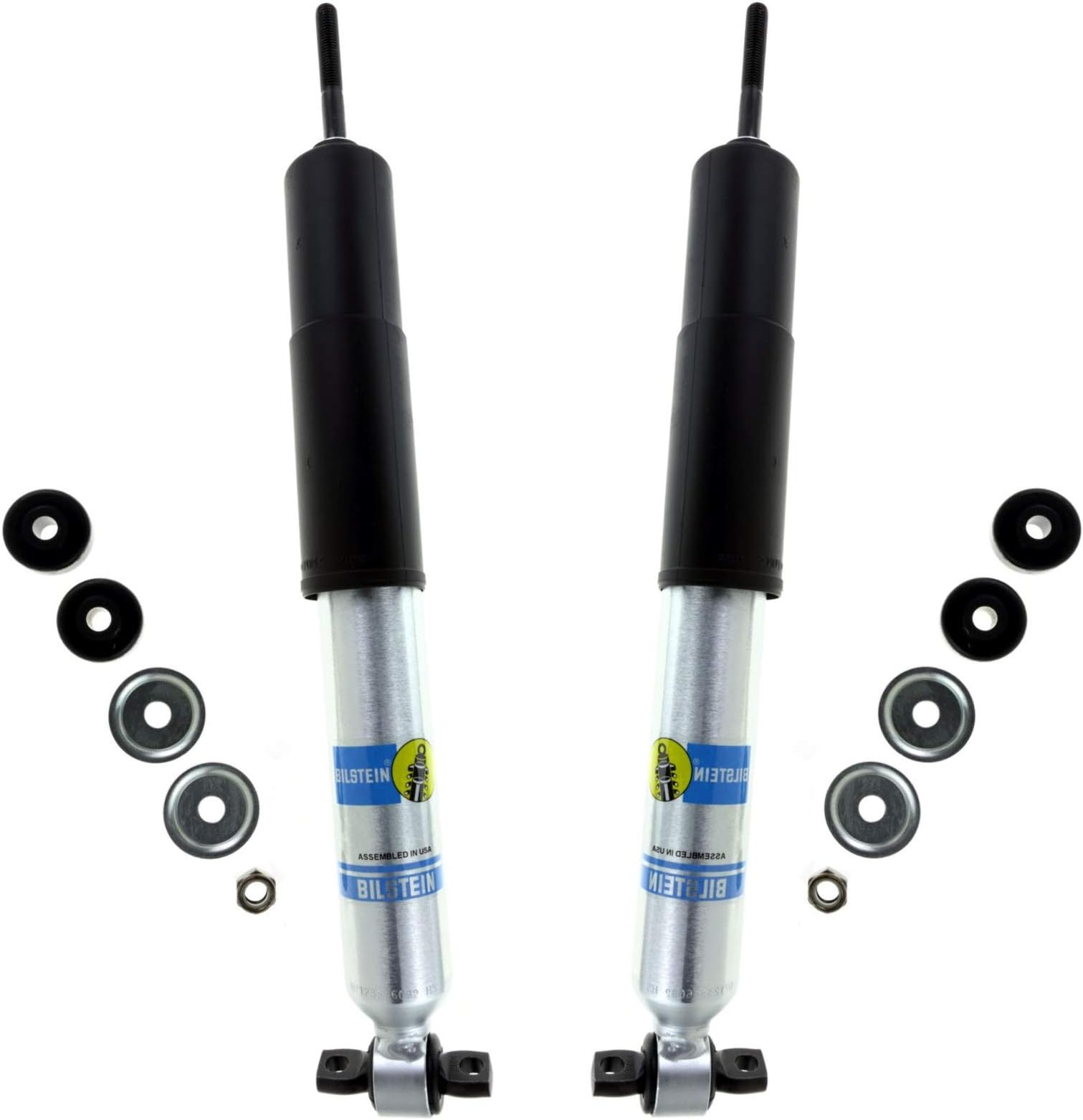 Pair Set 2 Front Bilstein B8 5100 Shock Absorbers For GMC Sierra RWD