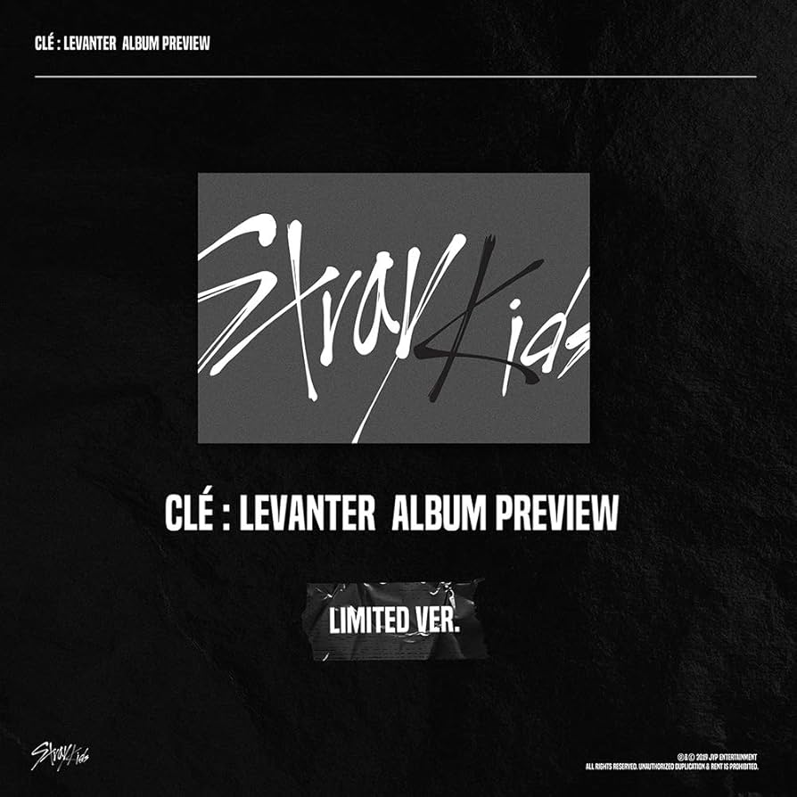 Amazon.com: Stray Kids - Clé: Levanter (versión limitada) CD+