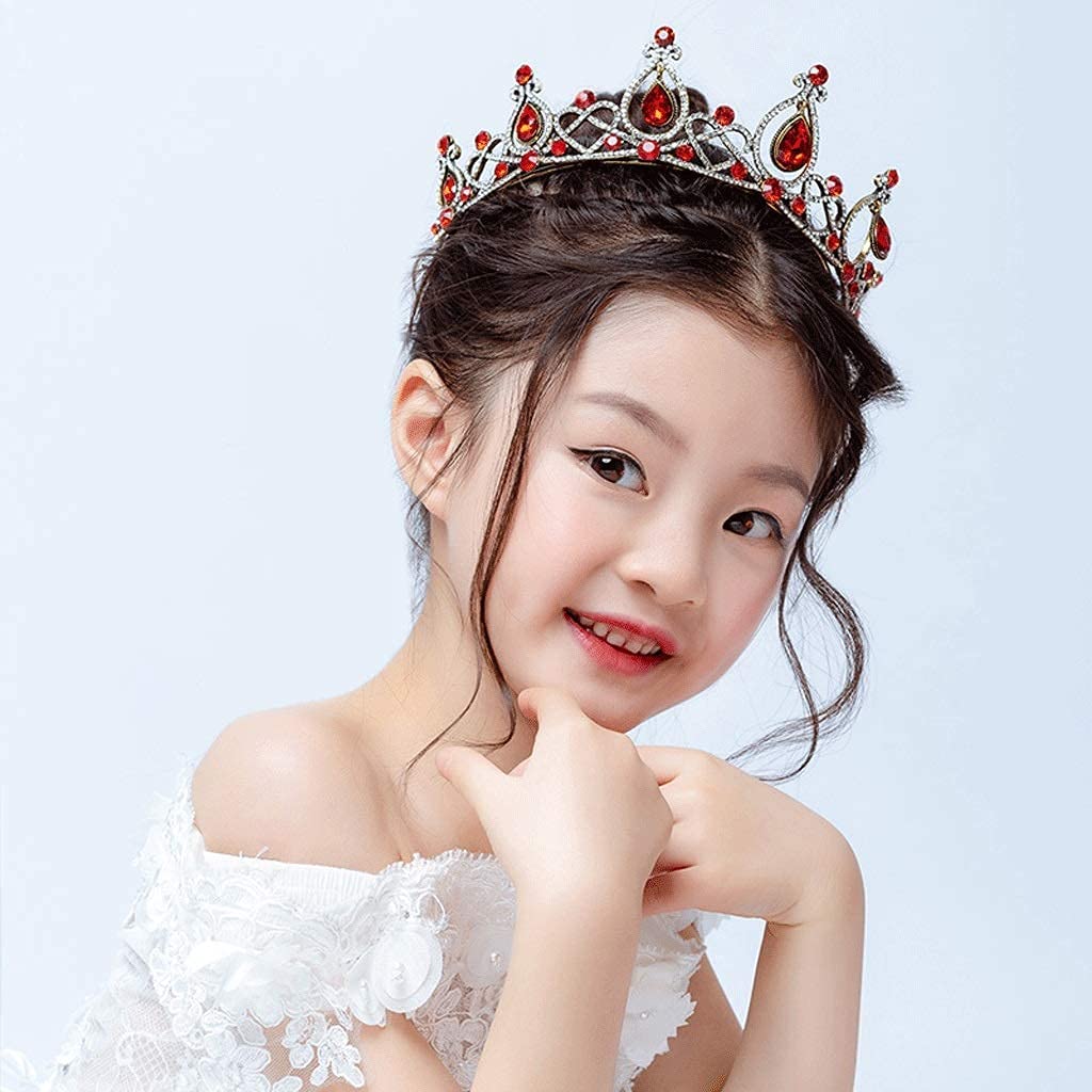 korona dekoracyjna, Księżniczka Tiara Korona z Grzebieniem Królowa Ślubu Cosplay Boże