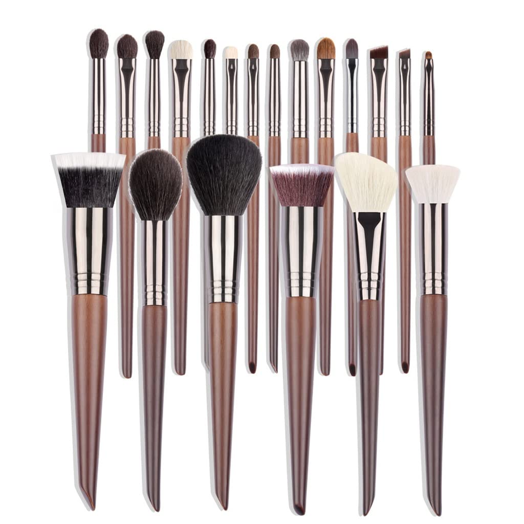 Set di pennelli per Trucco Professionale Kit di pennelli per Strumenti Cosmetici per Trucco Set di fondotinta Sintetico Correttore