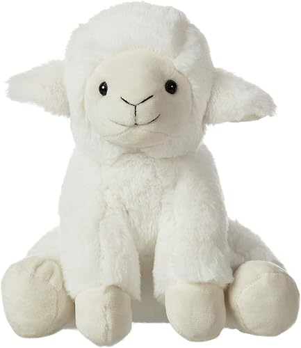 Apricot Lamb Toys - Peluche de cordero crema con orejas suaves y esponjosas cordero crema 8 pulgadas