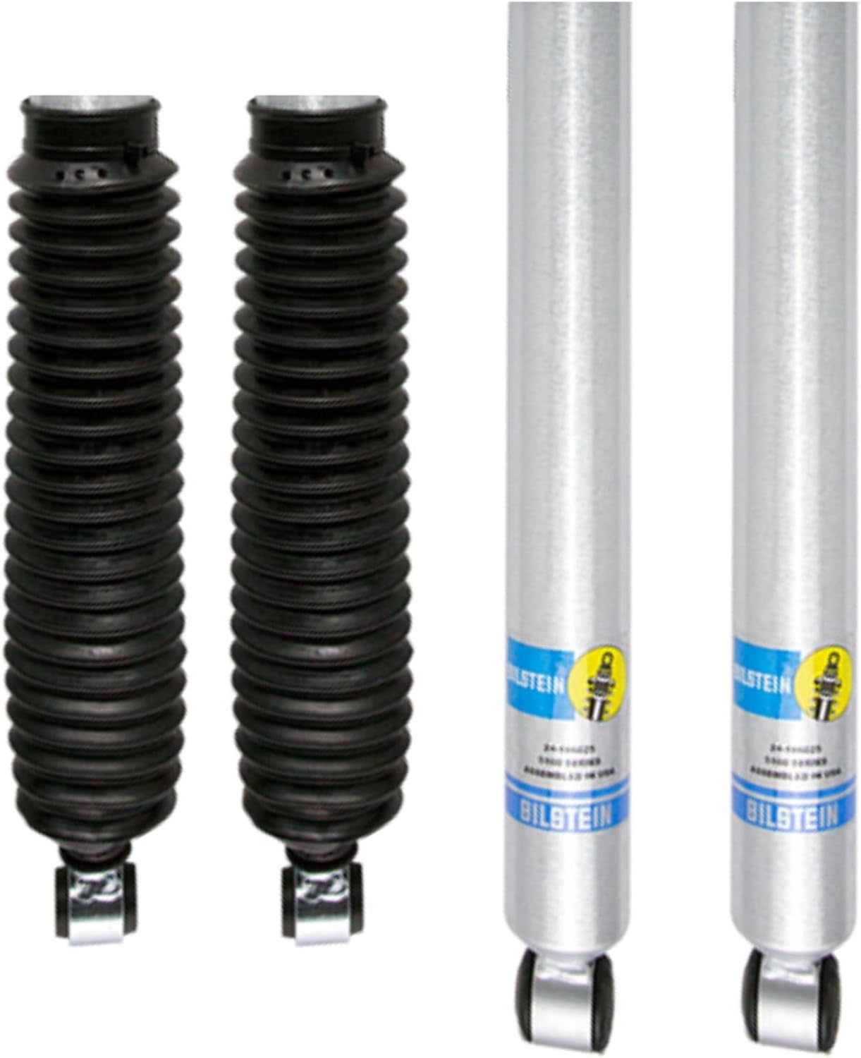 Pair of 5100 Series Rear Monotube Shocks fits 1999-2016 F250 F350 Super Duty 4WD with 0-1” Rear Lift | Improves Ride Quality, Handling & Comfort