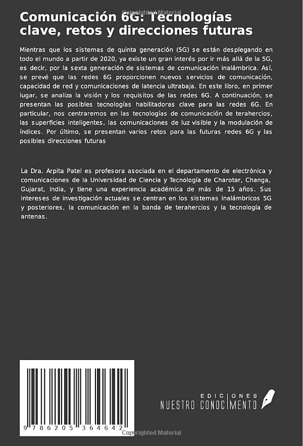 Livre Communication 6G technologies clés et futurs défis techniques