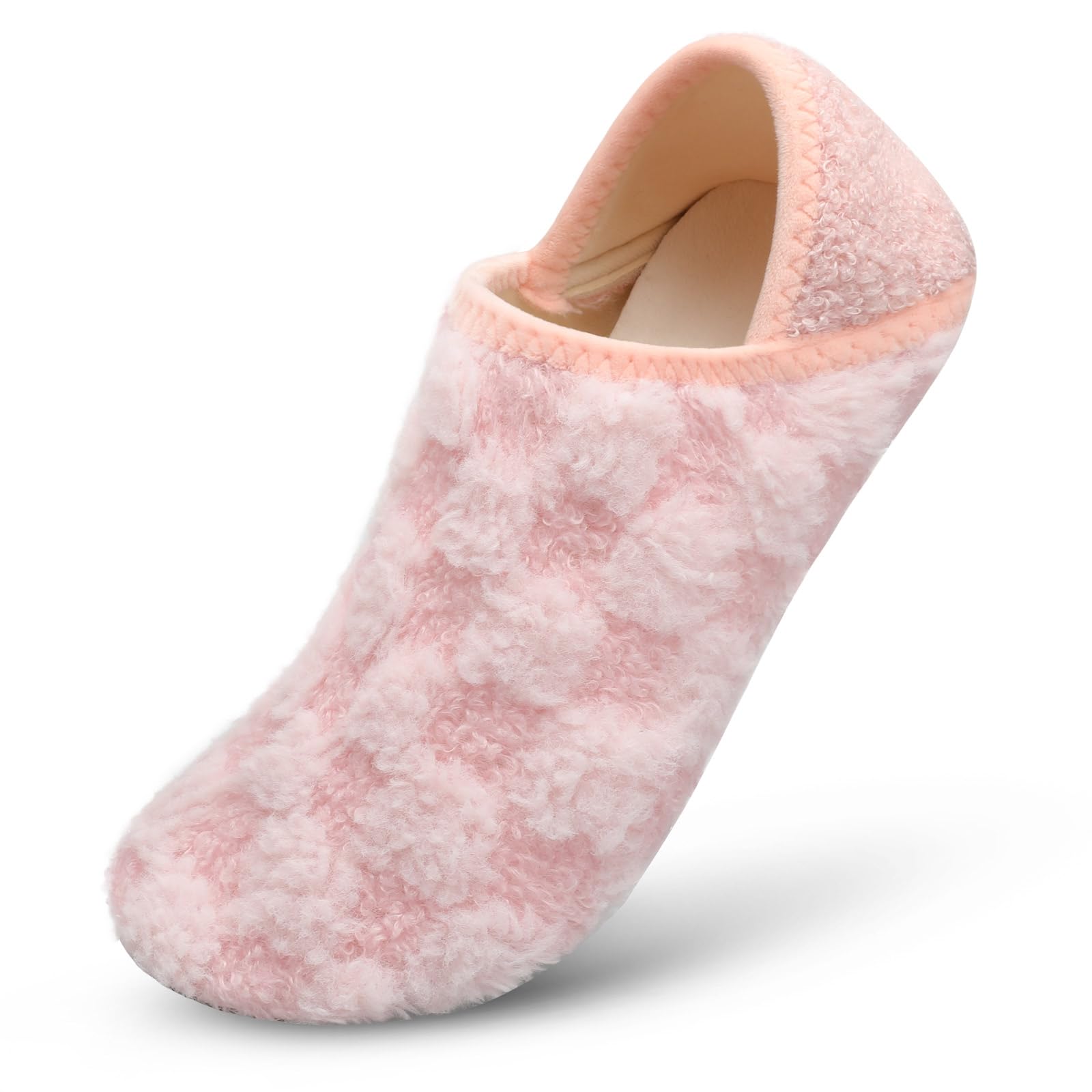 Scurtain Slippers for Women Men House Slipper Socks Lightweight Unisex Adults Barefoot Shoes Non-Slip Travel Slippers