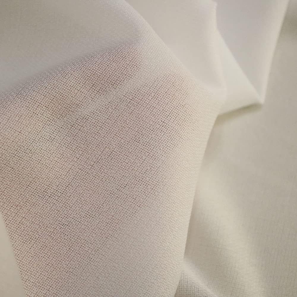 FTCYM Interfacing,Iron on Interfacing 150cm*5M Fusible Soft Adhesive Interlining Fabric White Woven Interlining Cloth Linings Apparel Sewing (Color : Black Color)